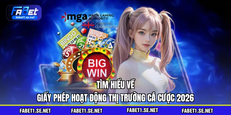 Tìm hiểu về giấy phép hoạt động thị trường cá cược 2026